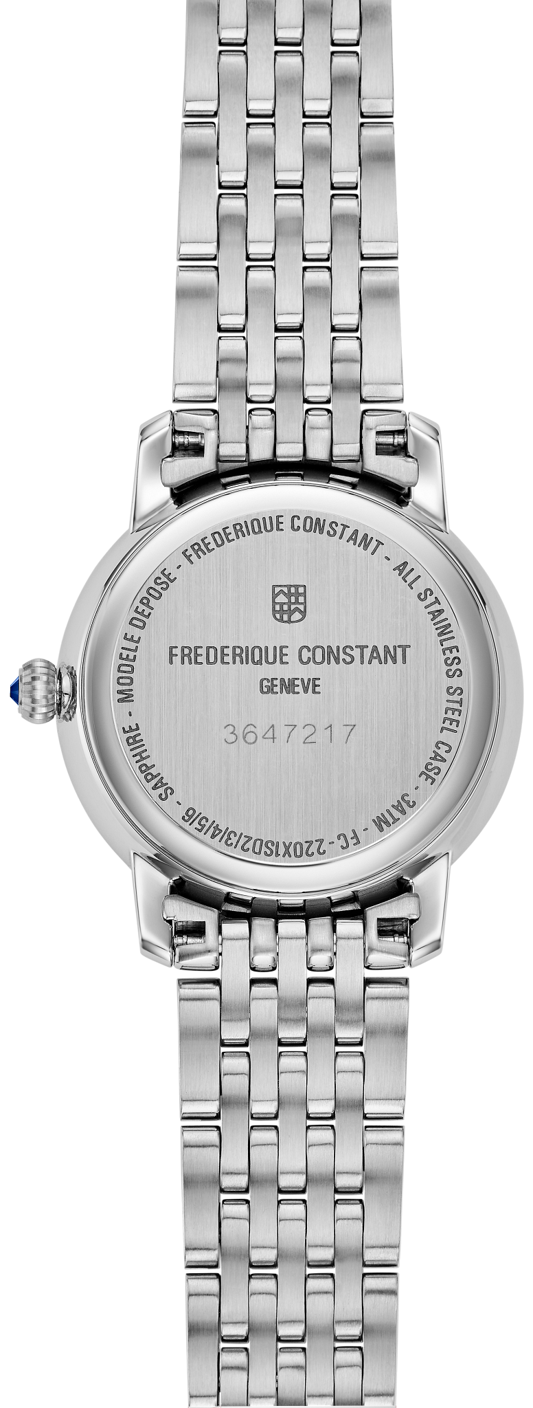 FREDERIQUE CONSTANT レディース　時計 ステンレス Classics Slimline Ladies Watch FC-220MPWD1SD26B | Frederique Constant
